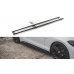 Накладки сплиттеры на пороги на BMW 1 F20 / F21 M-Pack / M140i рестайл
